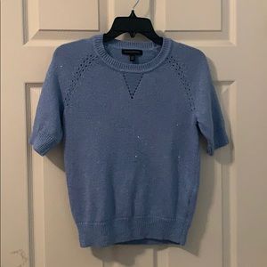 Banana Republic Blue Sparkling Sweater